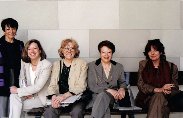Con Isabel Clara Simó, Olga Xirinacs y Cristina Fernández Cubas